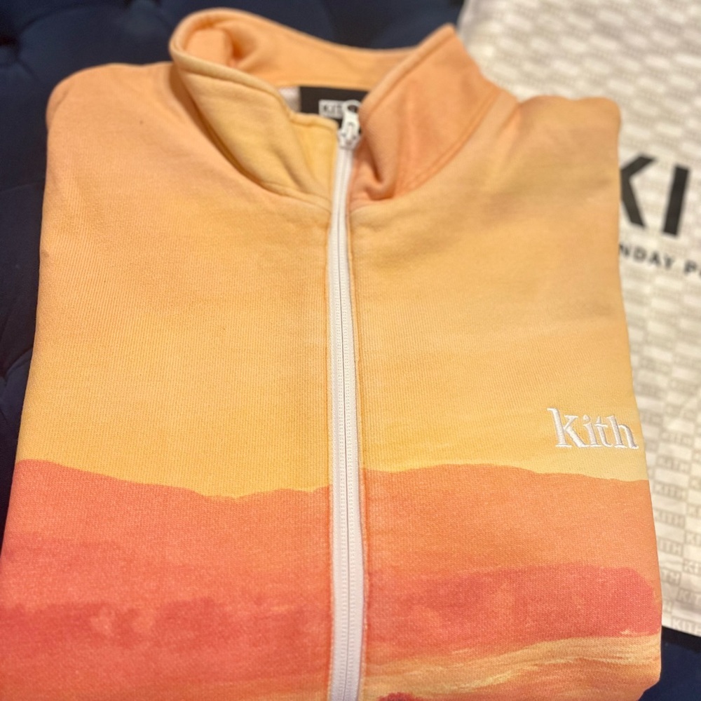 Kith Windsor Track Jacket -Wildfire Size L